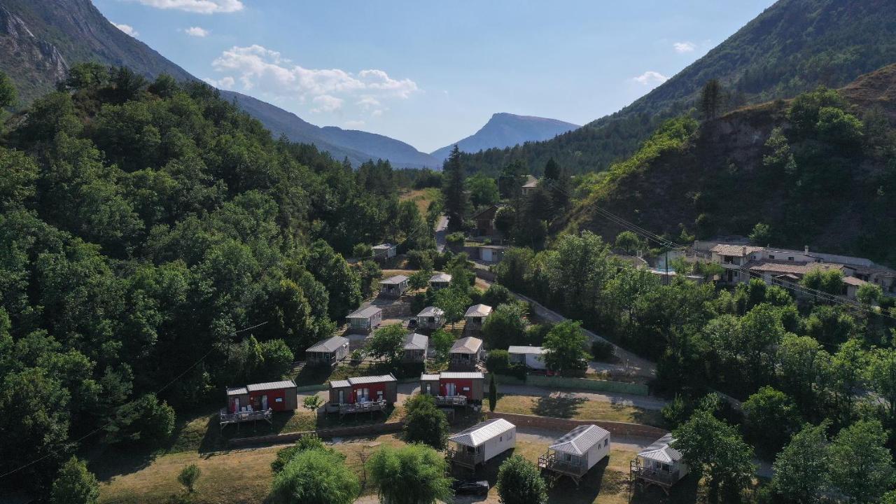 Camping Panoramique Du Verdon Castellane Exterior foto
