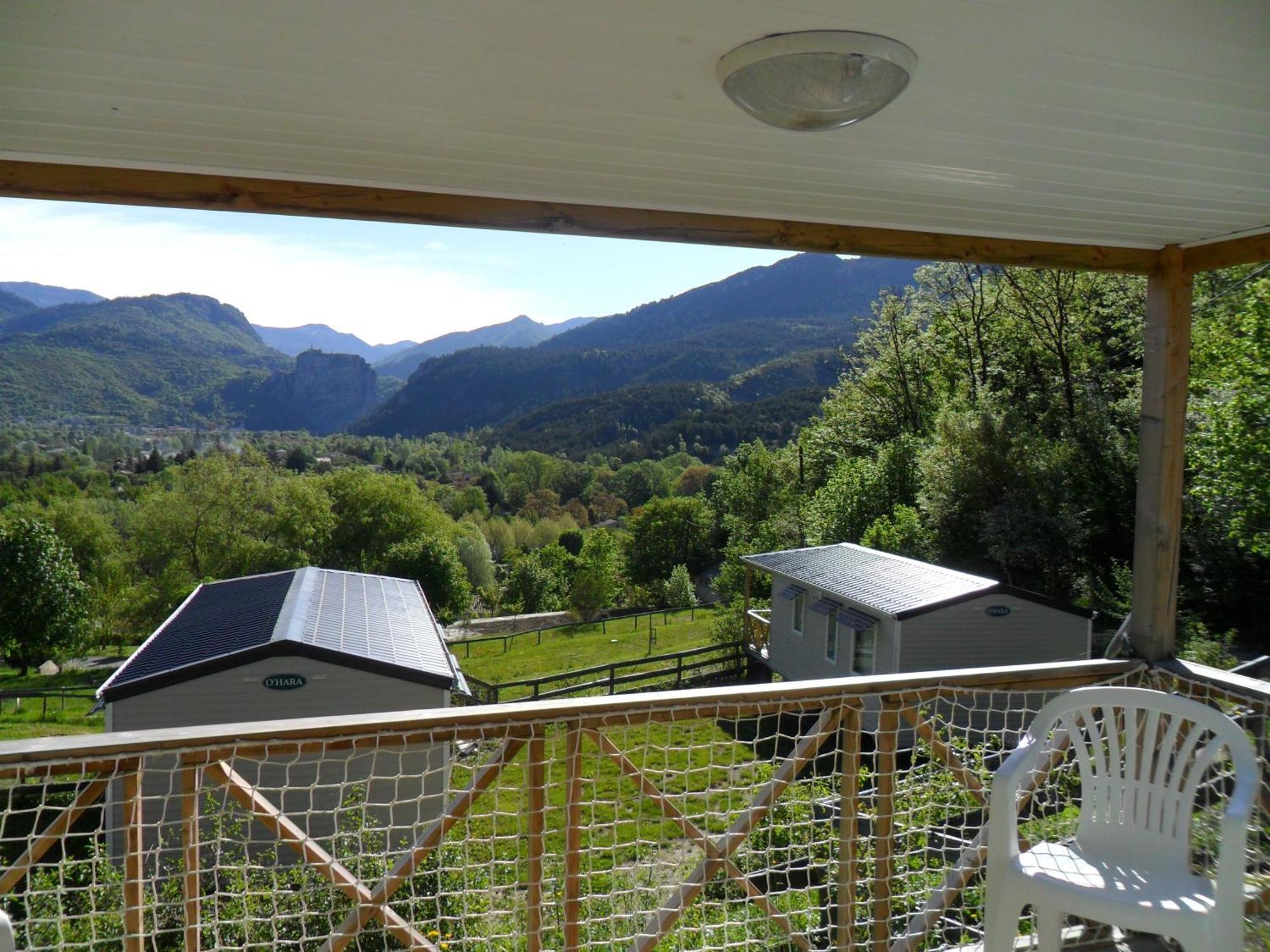 Camping Panoramique Du Verdon Castellane Exterior foto