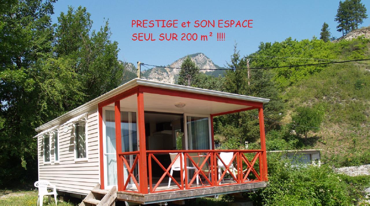 Camping Panoramique Du Verdon Castellane Exterior foto