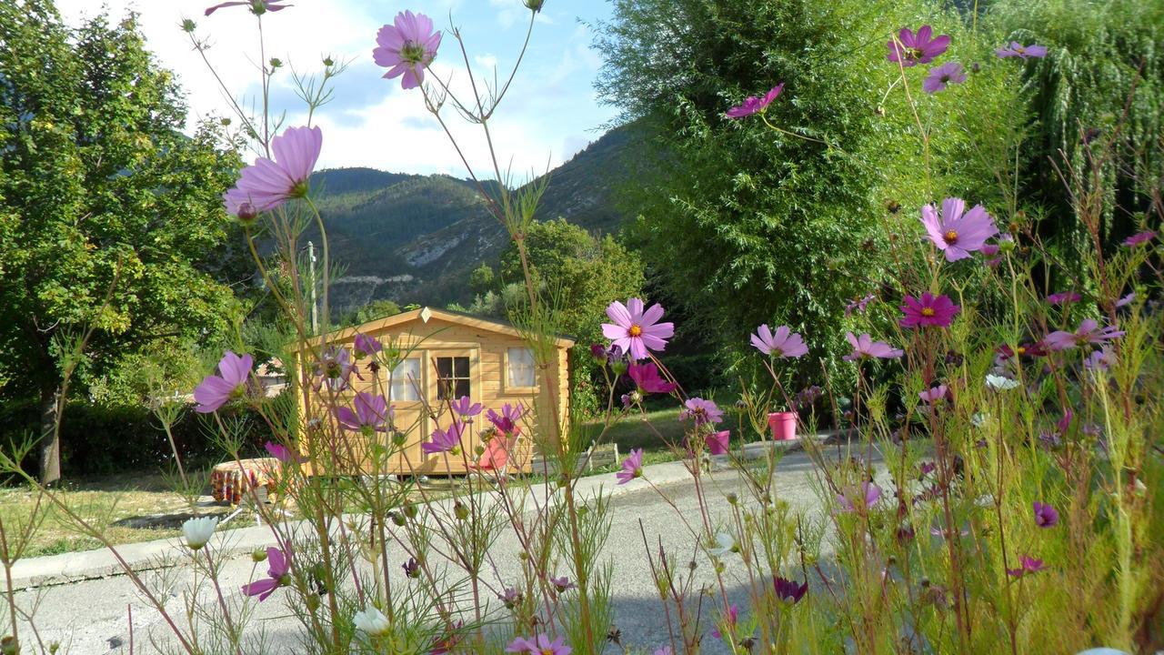 Camping Panoramique Du Verdon Castellane Exterior foto